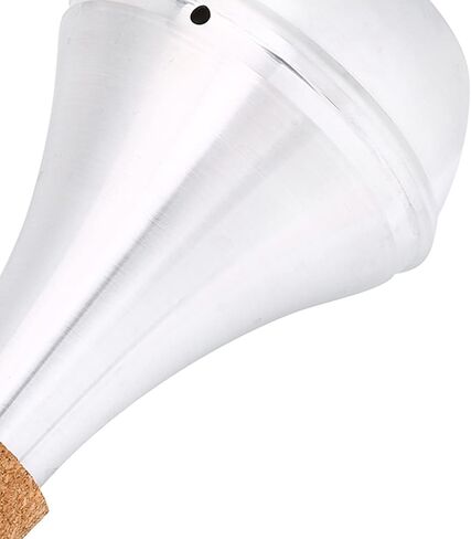 كتم صوت البوق المستقيم، كاتم صوت بوق عملي متين، صوت واضح من سبائك الألومنيوم للتدريب أو الإحماء بهدوء في المنزل واللعب في الداخل in Kuwait