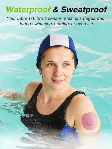 20 عبوة من رقعات لاصقة لـ Libre 1/2، أغطية مستشعر Libre 1/2 مقاومة للماء، شريط لاصق قوي للبقاء لمدة 10-14 يومًا، حزمة خلفية مقطوعة مسبقًا بدون غراء في المنتصف (وردي) in Kuwait