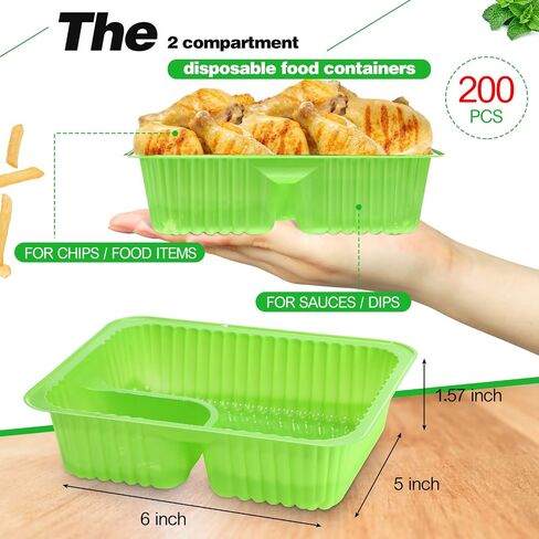 200 Pcs Nacho Trays 6x5 Inch Disposable Plastic Nacho Cheese Trays 12 oz Nacho Containers for Movie Night Party Supplies(Clear) in Saudi Arabia