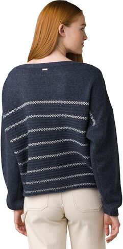 prAna Phono Sweater Nautical LG (Women's 10-12) in Saudi Arabia