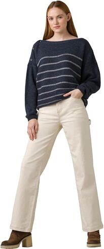 prAna Phono Sweater Nautical LG (Women's 10-12) in Saudi Arabia