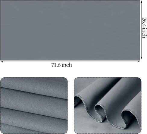 Yoga Towel, Yoga Mat Towels for Non Slip Microfiber Hot Yoga Towel for Pilates Fitness Essentials Men and Women in Saudi Arabia