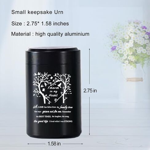 Small Urns for Human Ashes Set of 8 Mini Urn for Ashes 3 inches Keepsake Urns for Ashes for Sharing Small Keepsake Urns Memorial Ashes Holder-Heart Tree in Saudi Arabia