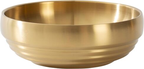 7.4 INCH Large Decorative Bowl, Key Bowl for Entryway Table, Key Holder Bowl, Decorative Bowls for Home Decor, Catch All Bowl (Gold) in Saudi Arabia
