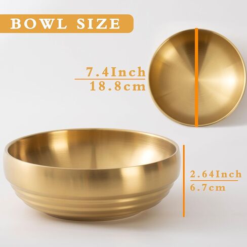 7.4 INCH Large Decorative Bowl, Key Bowl for Entryway Table, Key Holder Bowl, Decorative Bowls for Home Decor, Catch All Bowl (Gold) in Saudi Arabia