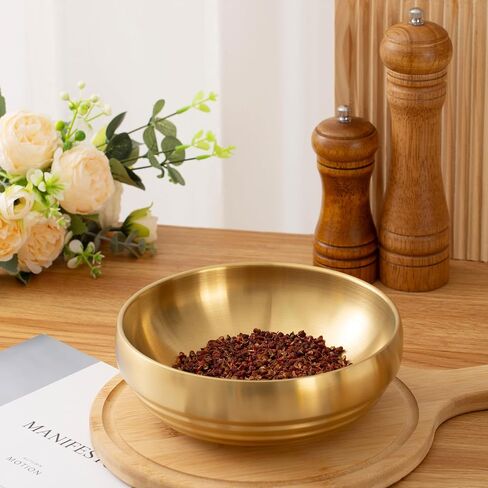 7.4 INCH Large Decorative Bowl, Key Bowl for Entryway Table, Key Holder Bowl, Decorative Bowls for Home Decor, Catch All Bowl (Gold) in Saudi Arabia