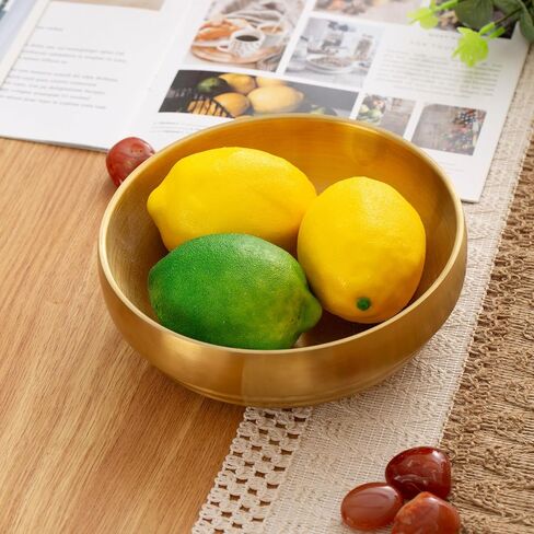 7.4 INCH Large Decorative Bowl, Key Bowl for Entryway Table, Key Holder Bowl, Decorative Bowls for Home Decor, Catch All Bowl (Gold) in Saudi Arabia