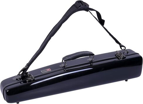 حافظة Crossrock Baritone Saxophone تناسب Low A، هيكل صلب من الألياف الزجاجية مع أشرطة حقيبة الظهر، أسود (CRF1000BSBK) in Saudi Arabia
