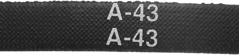 uxcell A43 or 4L450 Classic Wrapped Rubber V-Belt, 43"(1100mm) Inside Circumference, A Profile V Belt in Saudi Arabia