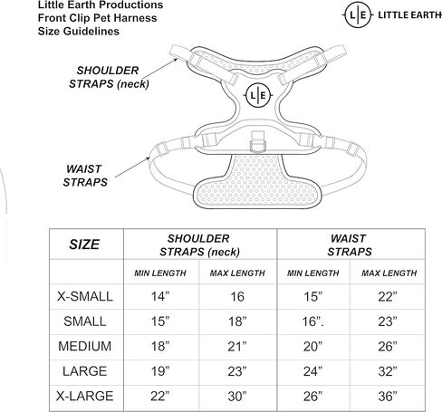 Littlearth Unisex-Adult NFL Dallas Cowboys Front Clip Pet Harness, Team Color, Small in Saudi Arabia