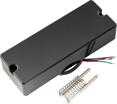 Artec MDC5 Ceramic Magnet Soapbar Style Bass Pickup Neck Pickup 14.4K for 5-String Bass, Black in Saudi Arabia
