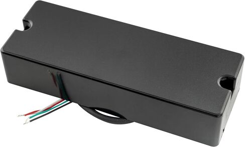 Artec MDC5 Ceramic Magnet Soapbar Style Bass Pickup Neck Pickup 14.4K for 5-String Bass, Black in Saudi Arabia