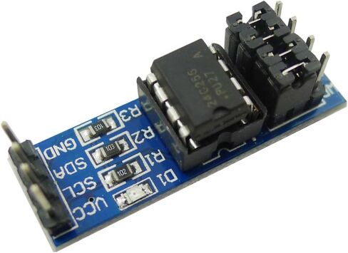 3 قطعة وحدة ذاكرة EEPROM AT24C256 رقاقة I2C واجهة تسلسلية وحدة ذاكرة تخزين البيانات على متن الطائرة 8P حامل رقاقة مع مؤشر LED على متن الطائرة in Saudi Arabia