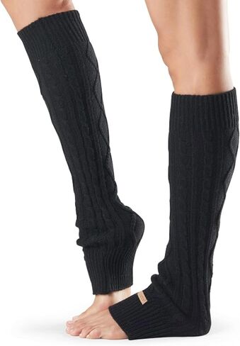 حذاء toesox النسائي للركبة العالية/الفخذ لتدفئة الساق للرقص واليوجا والأناقة in Kuwait