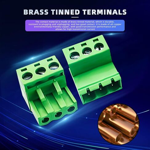 15 Pairs 4 Pin 3.81mm Pitch PCB Mount Screw，15Pcs 4 Pin Phoenix Type Connector PCB Mount Screw Terminal Block Connector with 15Pcs 4 Pin Plug in Kuwait