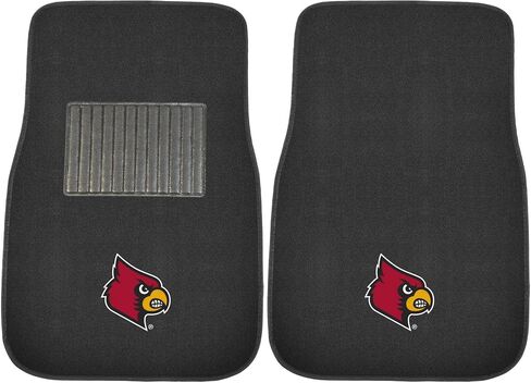 FANMATS 17602 Louisville 2-Piece Embroidered Car Mat in Saudi Arabia