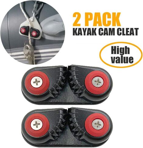 Kayak Cam Cleat, Boat Canoe Sailing Boat Dinghy Aluminum Cam Cleats Fast Entry Kayak Cleats in Saudi Arabia