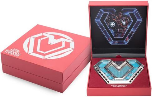 Salesone Official Black Panther Wakanda Forever: Ironheart Chest ARC REACTOR Magnetic PIN 4.5'' in Saudi Arabia