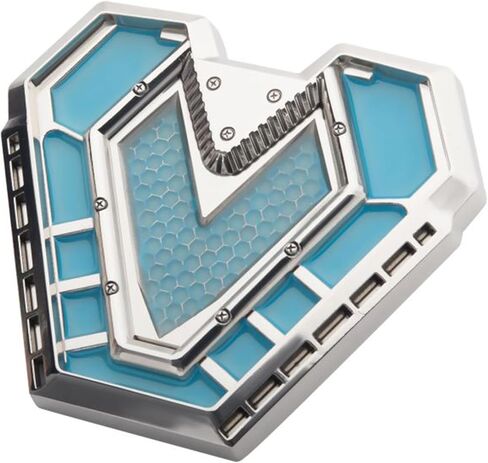 Salesone Official Black Panther Wakanda Forever: Ironheart Chest ARC REACTOR Magnetic PIN 4.5'' in Saudi Arabia