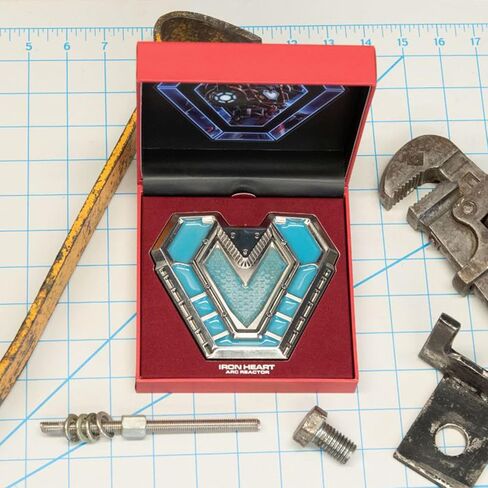 Salesone Official Black Panther Wakanda Forever: Ironheart Chest ARC REACTOR Magnetic PIN 4.5'' in Saudi Arabia
