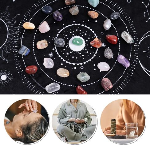 FUTUREPLUSX 1LB أحجار الكوارتز متنوعة، الصخور الطبيعية هبطت الأحجار الكريمة 1-1.2 بوصة رقائق هبطت لتزيين المنزل المزهريات ريكي التأمل in Kuwait