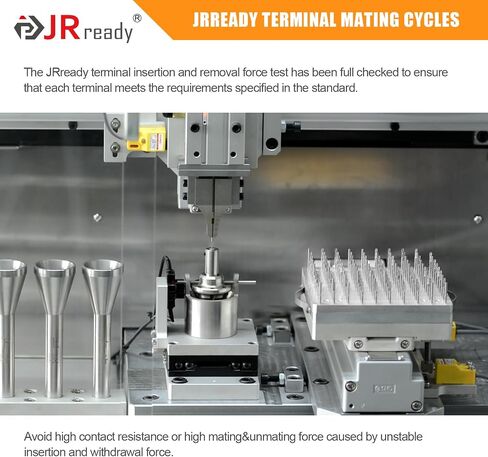 JRready Deutsch DTP Solid Contact Kit,ST6294-050 Turned Contacts Kit Electrical Connectors,50 Pairs Pin& Socket Barrel Style Contacts 12-16 AWG in Saudi Arabia