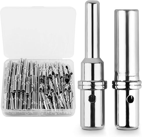 JRready Deutsch DTP Solid Contact Kit,ST6294-050 Turned Contacts Kit Electrical Connectors,50 Pairs Pin& Socket Barrel Style Contacts 12-16 AWG in Saudi Arabia
