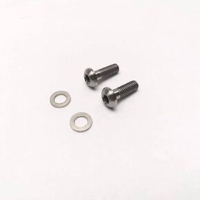 Flat Mount Disc Bolts Titanium T25 15-42mm 2 Pcs for SRAM Flat Mount Frame Disc Caliper Bracket