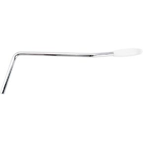 Wilkinson 5mm Push-in Tremolo Arm Whammy Bar Vibrato Arm for Korea Wilkinson WVC/WV2/WV6 Tremolo Bridge, Chrome with White Tip
