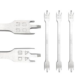 Dental Orthodontic Instrument Bracket Height Gauge .022" Positioning Height Gauge with 3.5" and 5" On One Side 4" and 4.5" On The Other Side