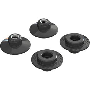 ARRMA Flanged Lock Nut 5x8mm (4), ARAC9698