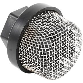 Hztyyier Hose Inlet Strainer Filter Inlet Suction Strainer Mesh Filter Metal Suction Pipe for 390 395 495 Sprayer Intake Hose