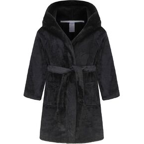 Fraprasty Boys Fleece Robe Hooded Toddler Soft Bathrobe Pajamas Sleepwear for Kids Girls 2-16 Years in Kuwait