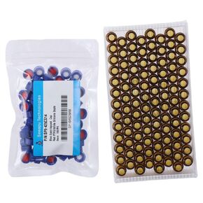 Sample Vial 100pcs with Write-on Spot and Gratuations High Quality Borosilicate 2ml HPLC Vial Premium Amber Lab Clear Vials LC Stamper