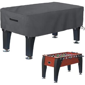 Football Game Table Cover,Heavy Duty Soccer Table Cover,Waterproof Outdoor Foosball Table Cover,Dustproof Fade-Resistant Uv-Resistant Soccer Game Table Cover(52x39x20inches) in Kuwait