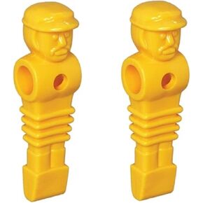 2 Yellow Imperial Replacement Foosball Men