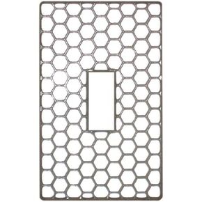 Cyalume 9-30072 Adhesive Backing Lightswitch Cover, 3" Length x 2" Width, White