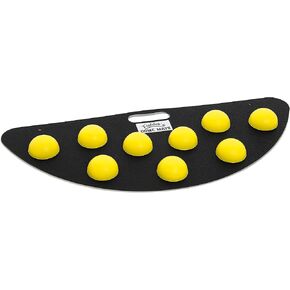 Fielder's Dome Mat - Baseball and Softball Practice Training Equipment for Improved Fielding, Catching, Agility, Hand-Eye Coordination, Focus and Reaction Sports Speed Skills Development.