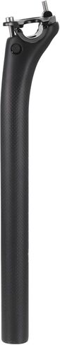 Bicycle Seat Post / Outer Bike Seatpost Bicycle Seat Tube for Bicycle / Durable Carbon Fiber 25.4 x 350 mm / 1 Pcs in Saudi Arabia