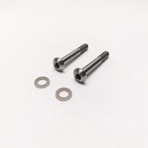 Flat Mount Disc Bolts Titanium T25 15-42mm 2 Pcs for SRAM Flat Mount Frame Disc Caliper Bracket in Saudi Arabia