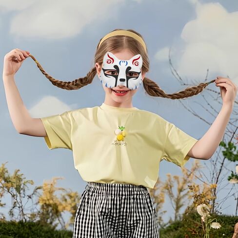 15Pcs Cat Mask, Cat Masks to Paint, Theiran Mask, Therian Mask Base for Halloween, Dance Parties, Celebrations in Saudi Arabia