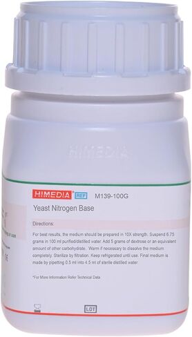 هاي ميديا ​​M139-100G قاعدة نيتروجين الخميرة، 100 جم in Saudi Arabia