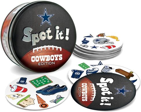 MasterPieces NFL Spot It! Dallas Cowboys Edition, 84 months to 1200 months in Saudi Arabia