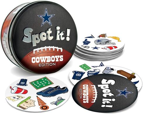 MasterPieces NFL Spot It! Dallas Cowboys Edition, 84 months to 1200 months in Saudi Arabia