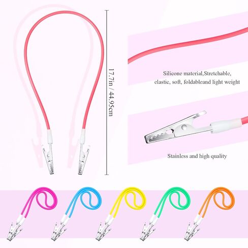 150 Pcs Disposable Dental Bib Waterproof Colorful Bibs with 6 Bib Clips Holder for Dental Clinic Piercing, Feeding Soft and Fluid Resistant 13'' x 18" in Kuwait