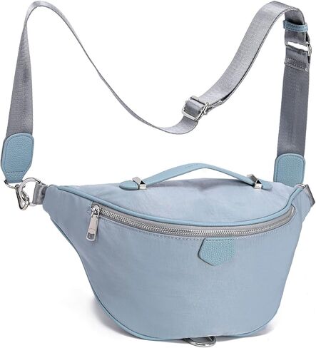 حقائب فاني للنساء من INICAT، حقائب خصر عصرية، حقيبة كروس بوم مع حزام قابل للتعديل للسفر الرياضي in Kuwait