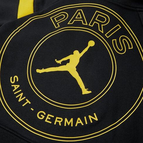 سترة صوف PSG للفتيات من جوردن (الأطفال الصغار/الأطفال الكبار) أسود LG (12-14 طفل كبير) in Saudi Arabia