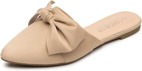 أحذية SANDALUP Mules النسائية مع مقدمة مدببة وعقدة أنيقة in Kuwait
