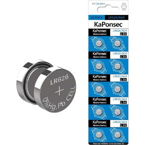 10 Pack SR626SW AG4 Equivalent 377S 377 LR626 1.5V Button Cell Watch Battery Replacement