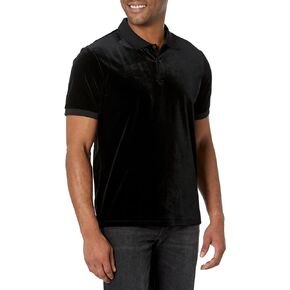 GUESS Men's Short Sleeve Rio Liquid Velvet Polo